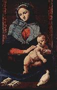 Piero di Cosimo Taubenmadonna oil on canvas
